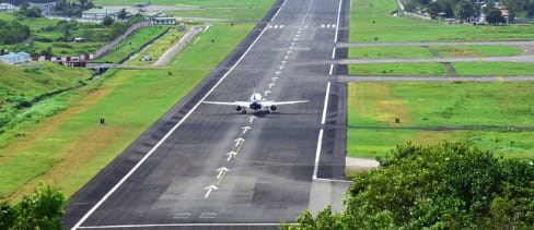 by air